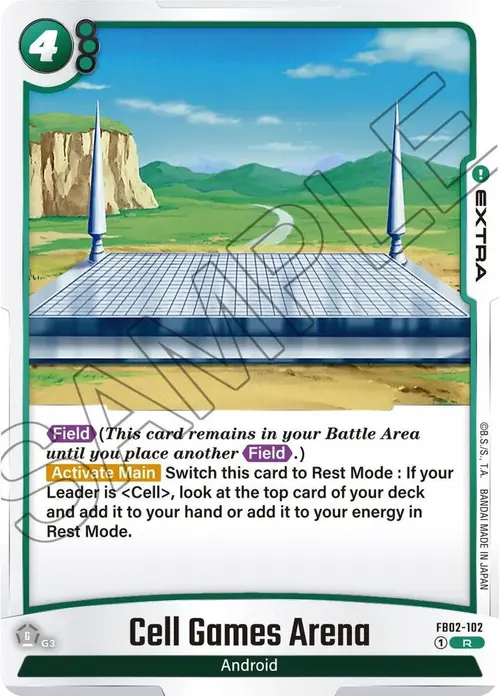 Cell Games Arena card art