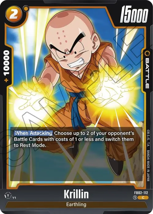 Krillin card art