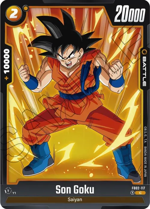 Son Goku card art