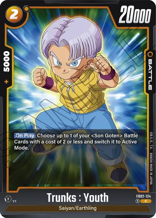 Trunks : Youth card art
