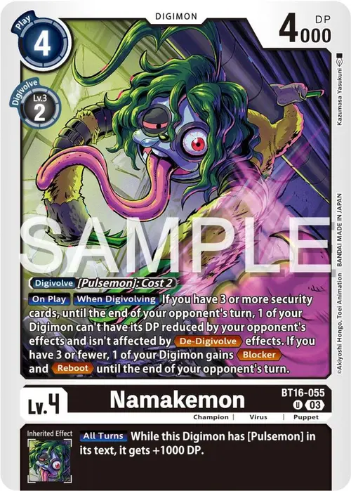 Namakemon card art