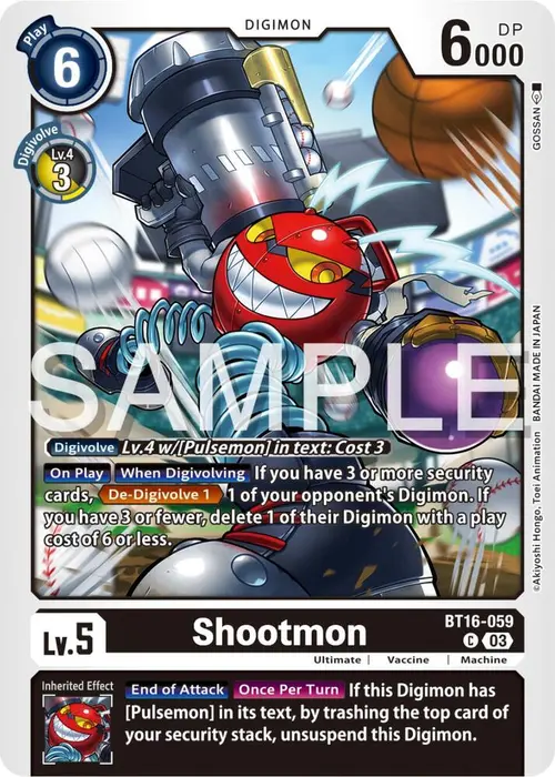 Shootmon card art
