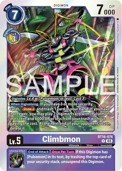 Climbmon card art