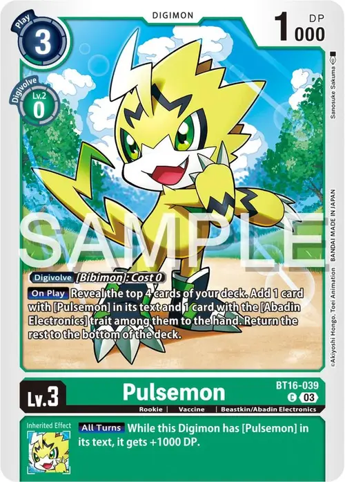 Pulsemon card art