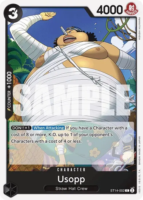 Usopp card art