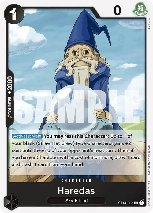Haredas card art