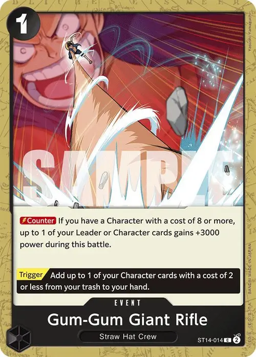 Gum-Gum Giant Rifle card art