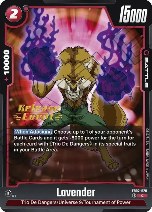 Lavender card art