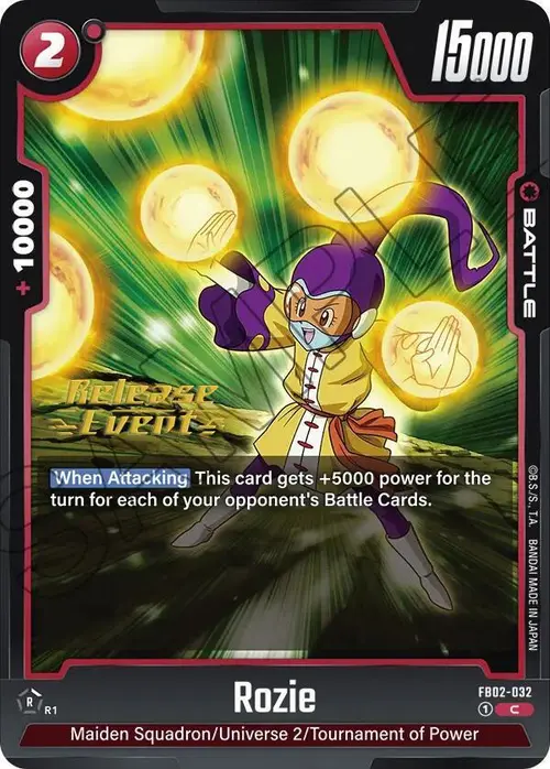 Rozie card art