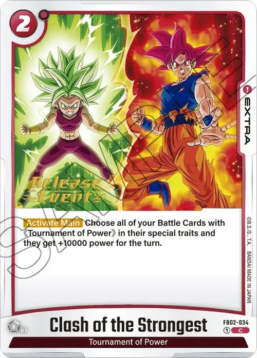 Clash of the Strongest card art