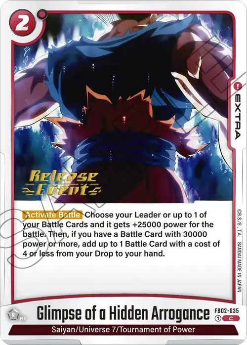 Glimpse of a Hidden Arrogance card art