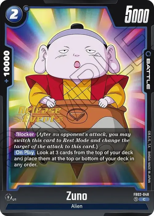 Zuno card art