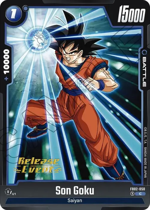 Son Goku card art