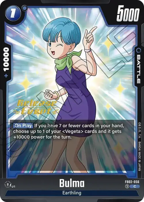 Bulma card art