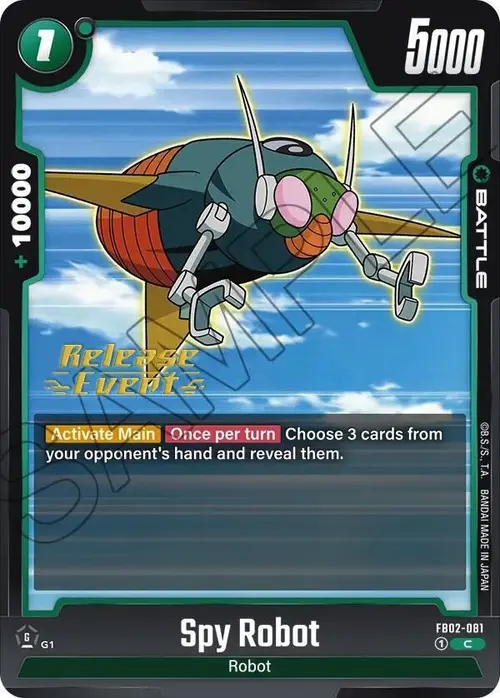 Spy Robot card art