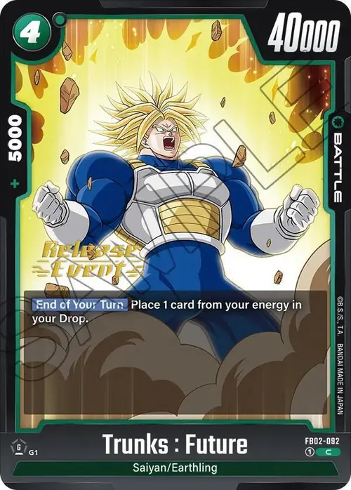 Trunks : Future card art