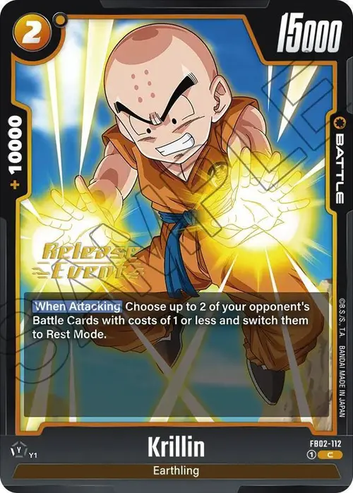 Krillin card art