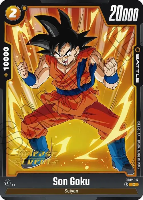 Son Goku card art