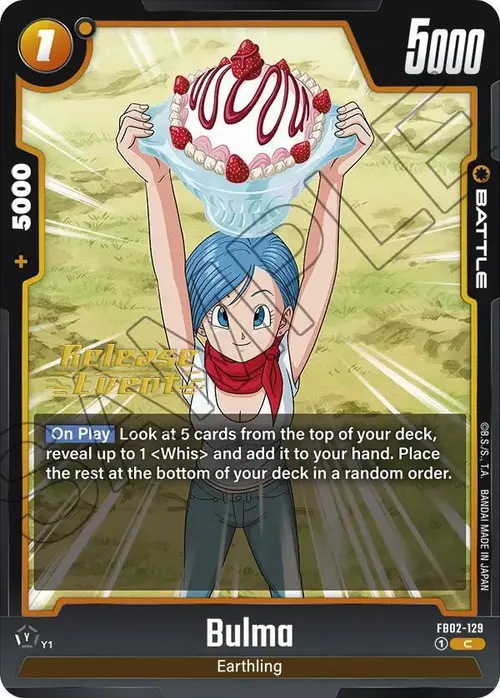Bulma card art