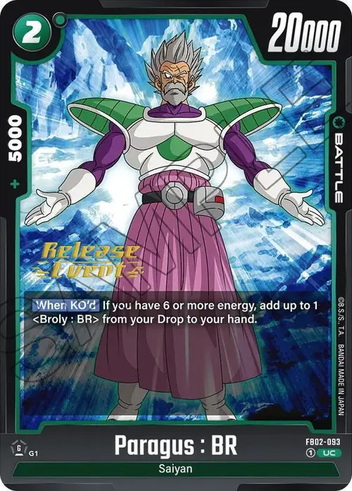 Paragus : BR card art