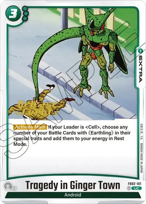 Tragedy in Ginger Town card art