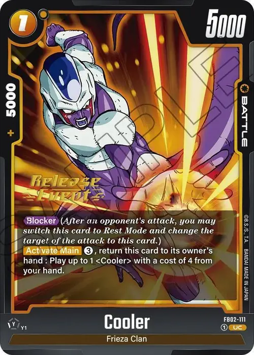 Cooler card art