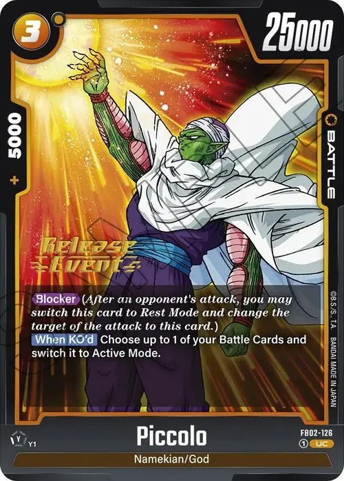 Piccolo card art
