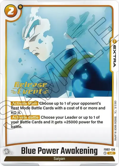 Blue Power Awakening card art