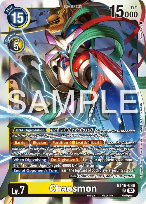 Chaosmon card art