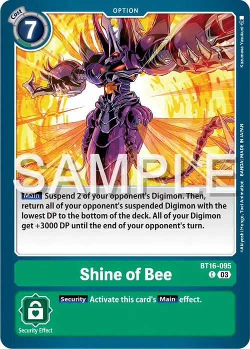 Shine of Bee card art