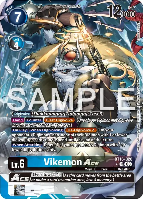 Vikemon ACE (Alternate Art) card art