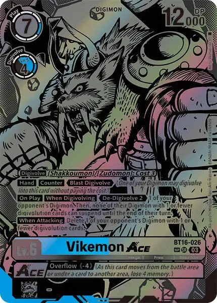 Vikemon ACE (Textured) card art