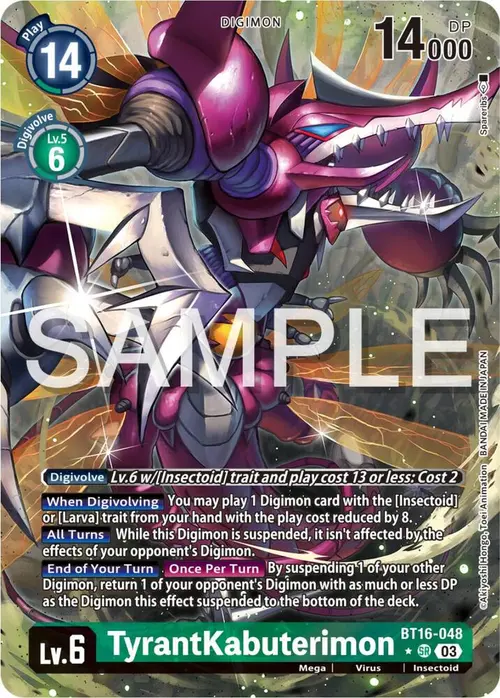 TyrantKabuterimon (Alternate Art) card art