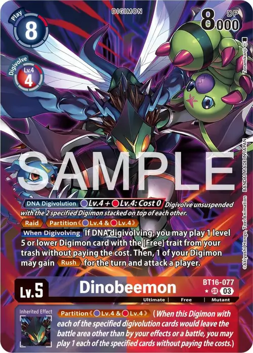 Dinobeemon (Alternate Art) card art