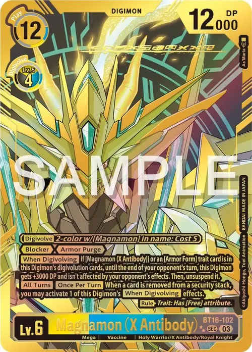 Magnamon (X Antibody) (Textured) card art