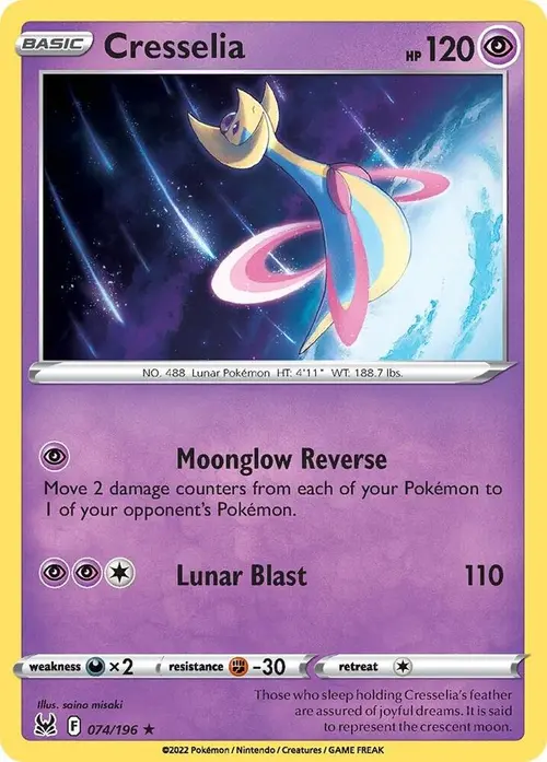 Cresselia card art