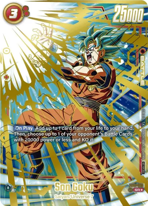 Son Goku (Championship 2024-2025 Regionals) card art