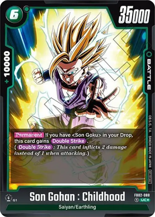 Son Gohan : Childhood (Tournament Pack 02) card art