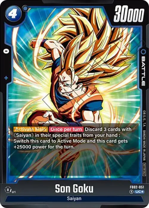 Son Goku (Tournament Pack 02) card art