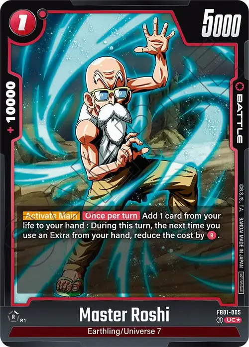 Master Roshi (Championship Pack 01) card art