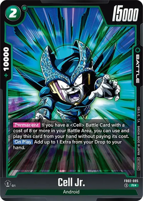 Cell Jr. (Championship Pack 01) card art