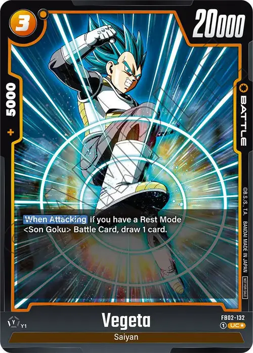 Vegeta (Championship Pack 01) card art
