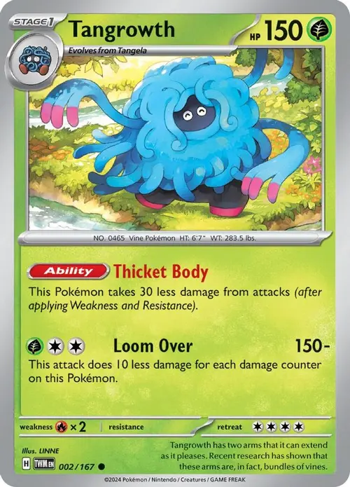 Tangrowth card art