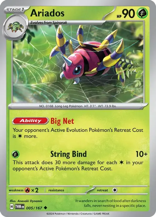 Ariados card art
