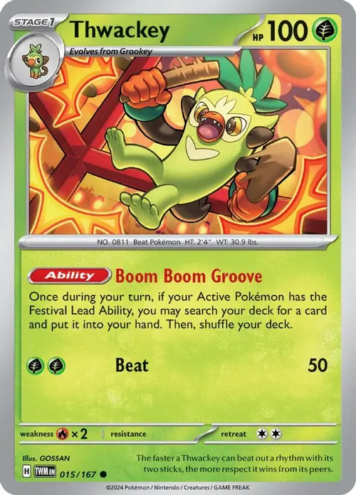 Thwackey card art