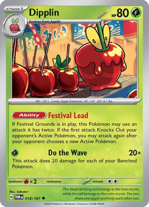 Dipplin - 018/167 card art