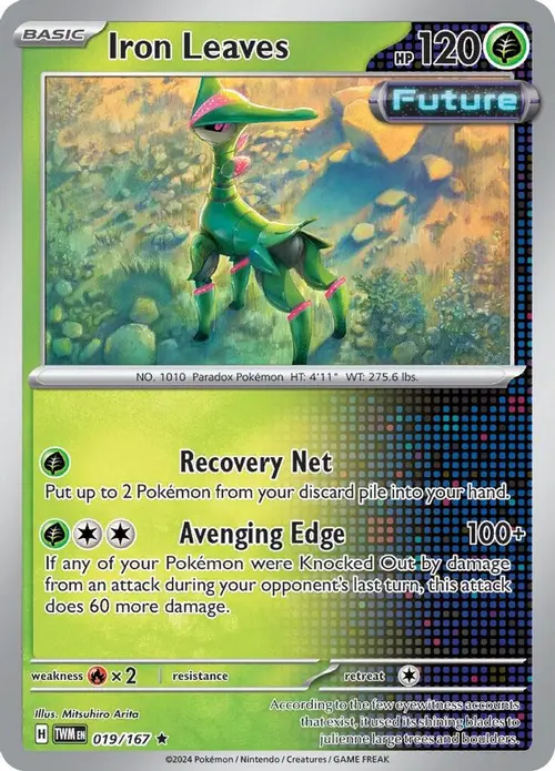 Iron Leaves card art