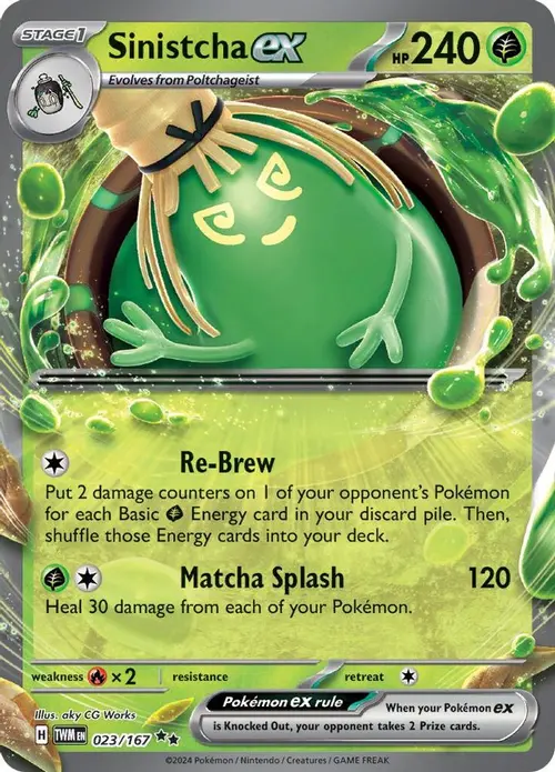 Sinistcha ex - 023/167 card art
