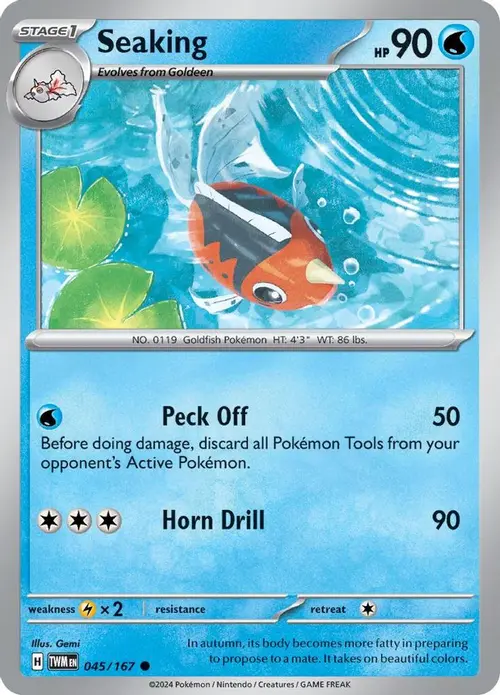 Seaking card art