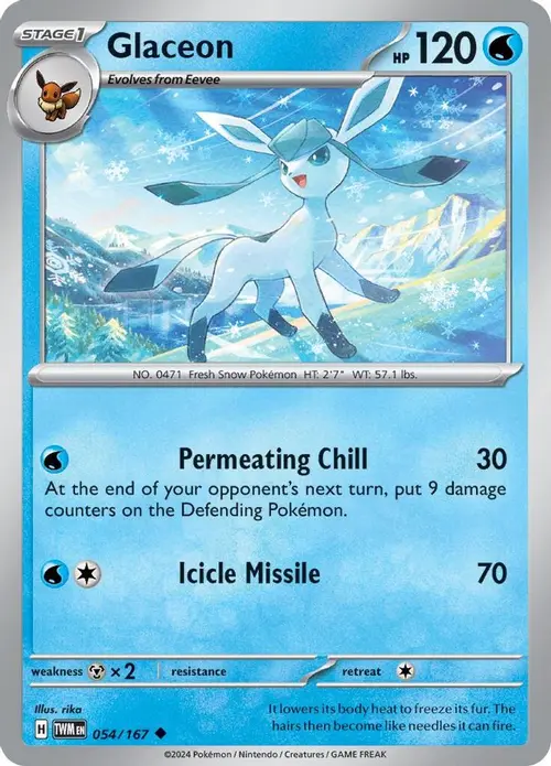 Glaceon card art